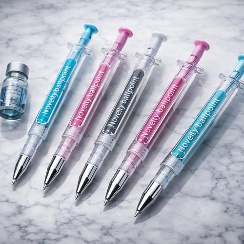 👩‍⚕️😜💉Novelty Nurse & Doctor Syringe Ballpoint Pens