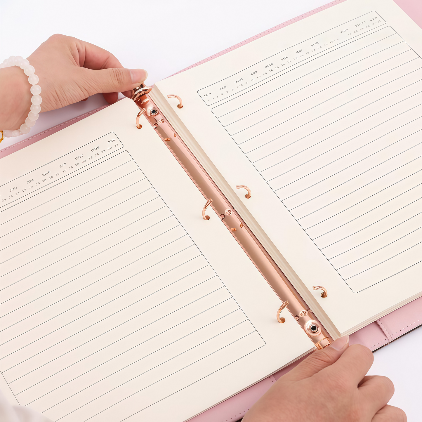 ✨2026 Daily Planner with Hourly Schedule-All-in-One Yearly Monthly & Weekly organizer✨