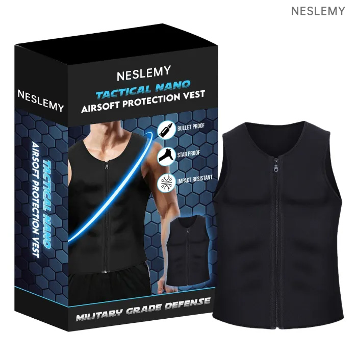 Discreet Executive Vest - Level IIIA – Military Grade NESLEMY™ for Paintball, Patrol & Tactical Training