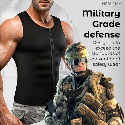 Discreet Executive Vest - Level IIIA – Military Grade NESLEMY™ for Paintball, Patrol & Tactical Training