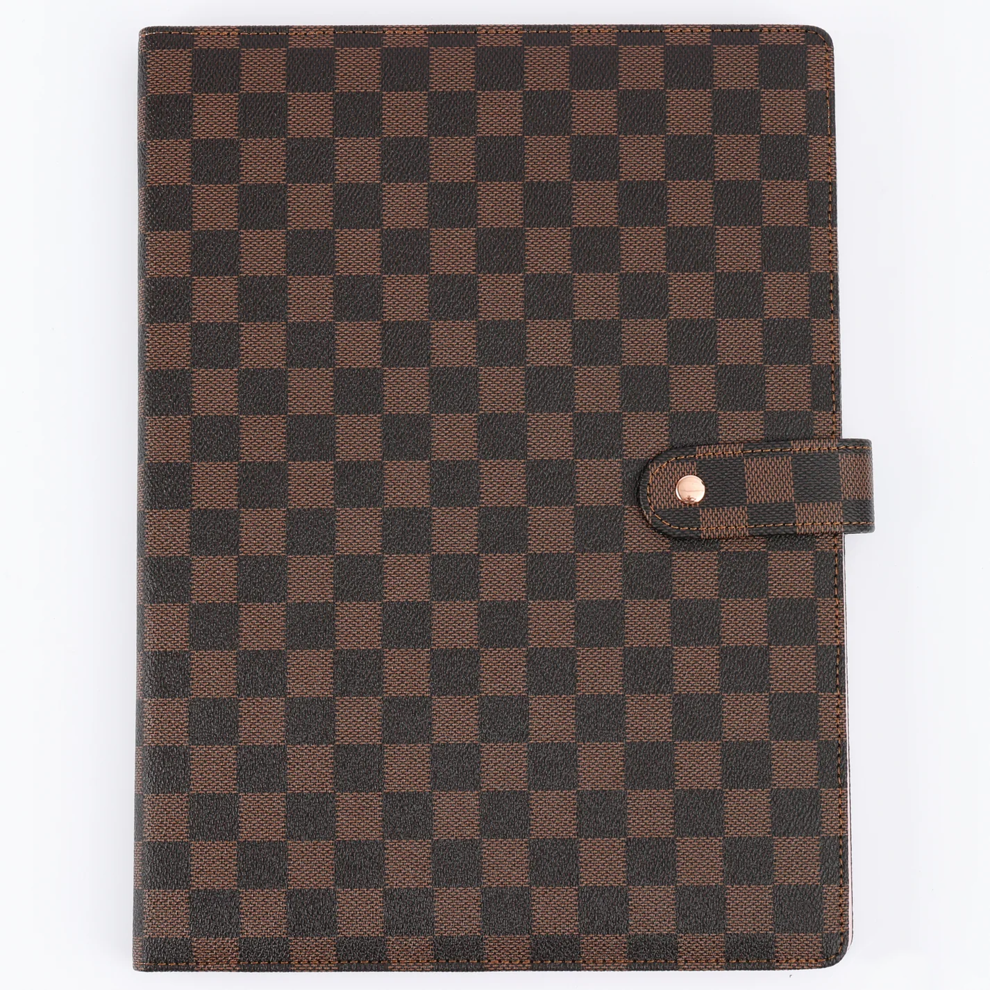 Checkered A4 Portfolio with Legal Notepad