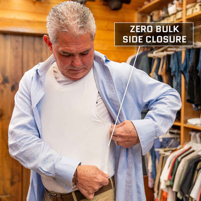 Discreet Executive Vest - Level IIIA – Military Grade NESLEMY™ for Paintball, Patrol & Tactical Training