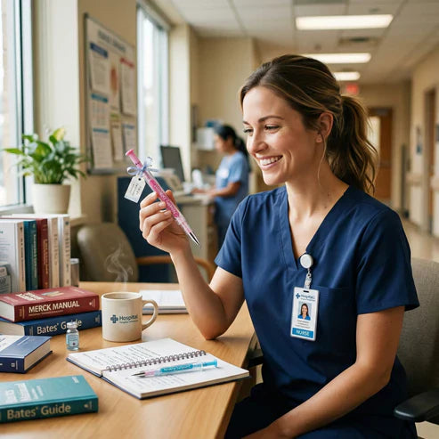 👩‍⚕️😜💉Novelty Nurse & Doctor Syringe Ballpoint Pens